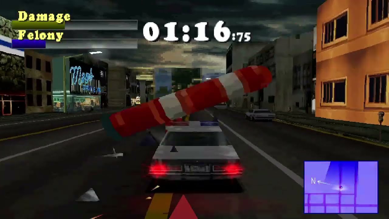 Driver 1 (Ps1 - PAL) | #5 | Los Angeles | Cop Car Delivery & The Lucky Rescue