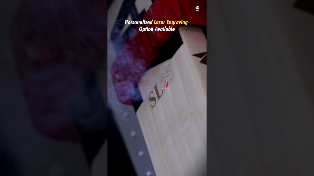 Custom Laser Engraving for a Signature Touch - Available | ZAP Cricket