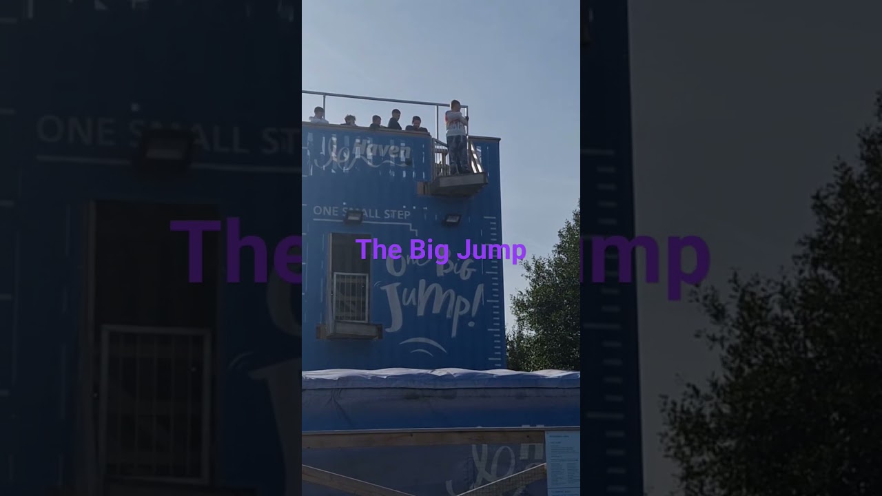 The Big Jump at Marton Mere #havens #Martonmere #thejump