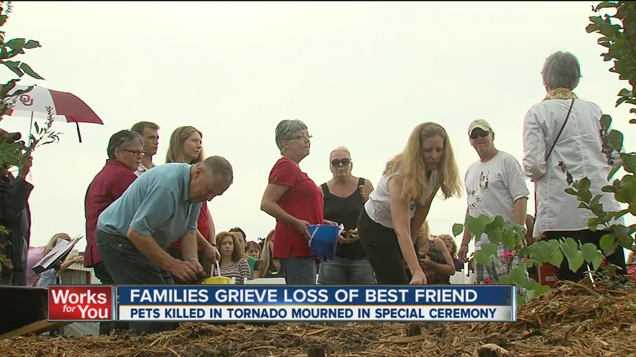 Services held for animals lost in Moore tornado