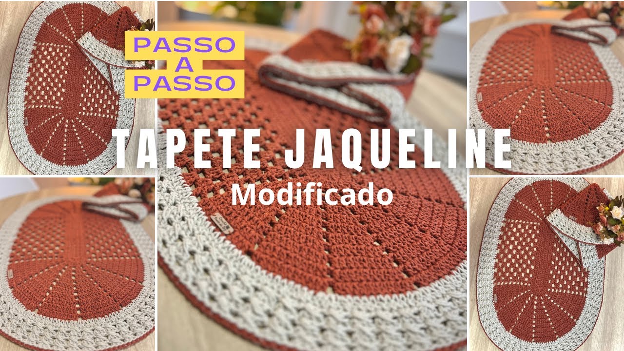 🚨TAPETE JAQUELINE MODIFICADO  | PASSO A PASSO | FÁCIL DE FAZER 