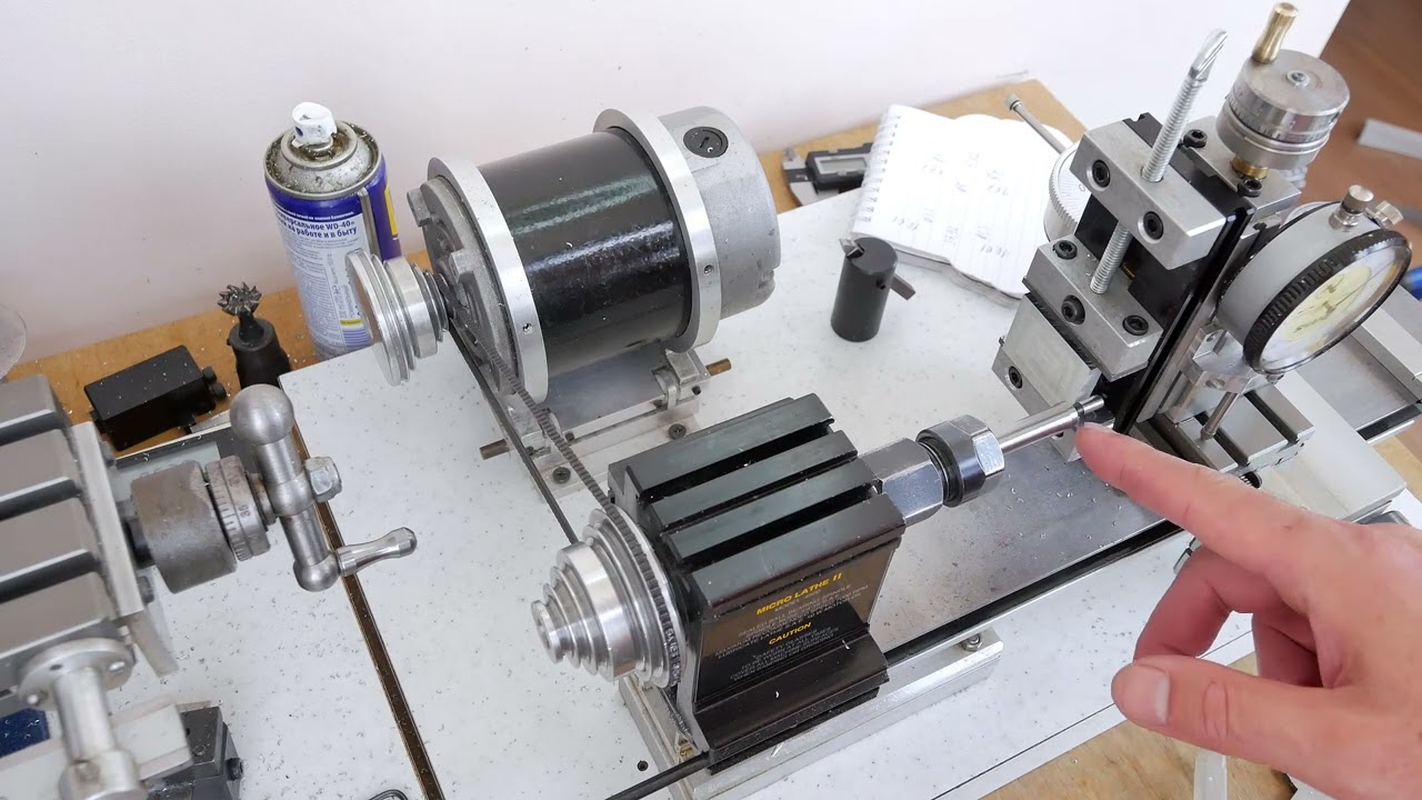 Полное изготовление детали на токарном TAIG