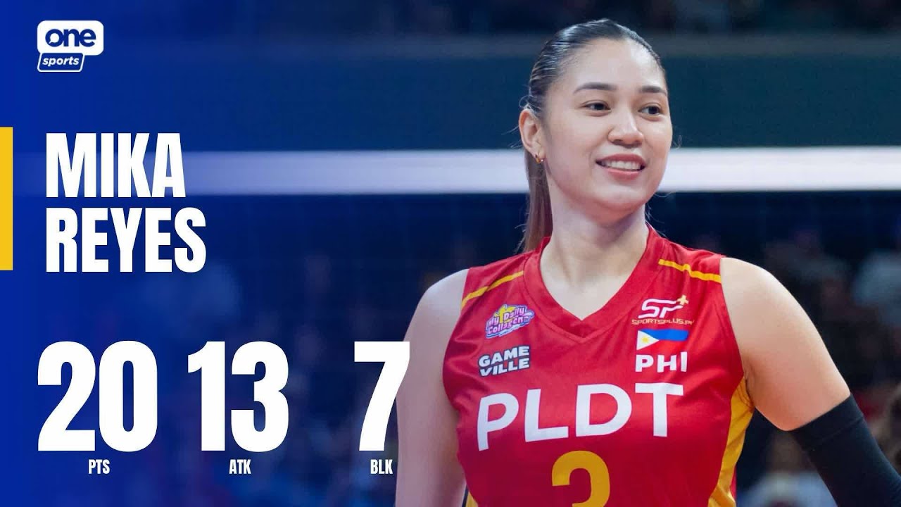 Mika Reyes&rsquo; HISTORIC 20-PT PERFORMANCE for PLDT vs. Chery Tiggo | 2025 PVL ON TOUR | HIGHLIGHTS
