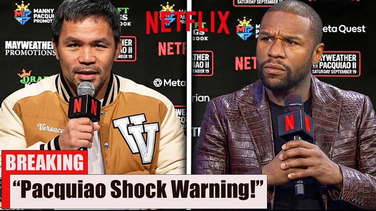 Manny Pacquiao WARNS Floyd Mayweather: “Your 0 Is Going!” – Press Conference Drama