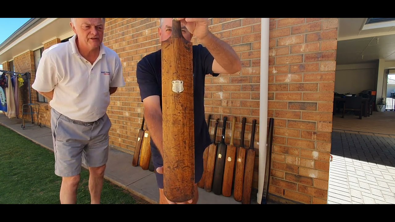 19th century bats with Andy Addicoat. 
