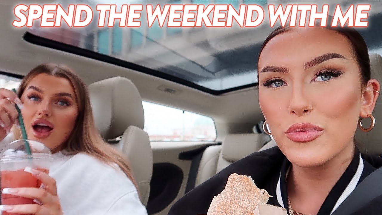 SPEND THE WEEKEND WITH ME! *nights out & prepping for my next holiday!!!* | Hannah Renée