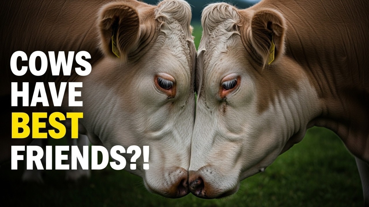 The Real Proof That Cows Have Best Friends!