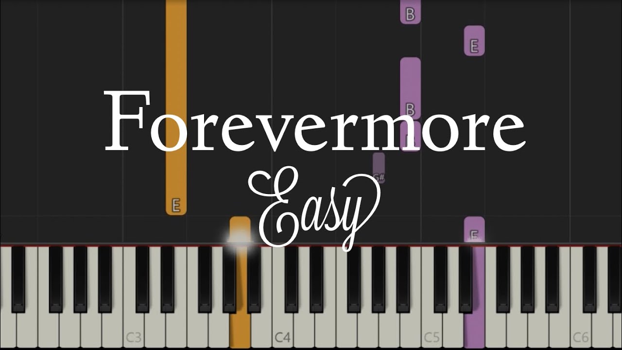 Forevermore - Side A | Easy Piano Tutorial