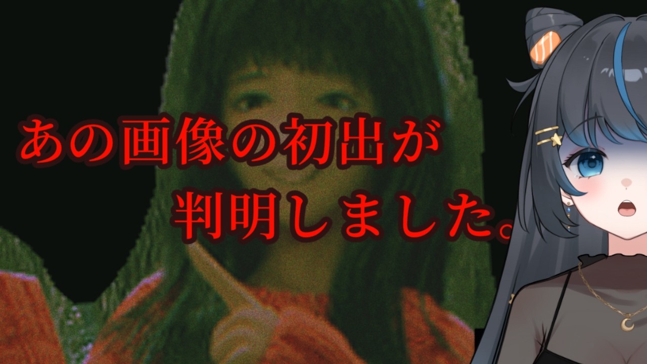 検索してはいけないあの画像の真相とは【あの画像の初出が判明しました。】 #個人勢vtuber #ホラゲー