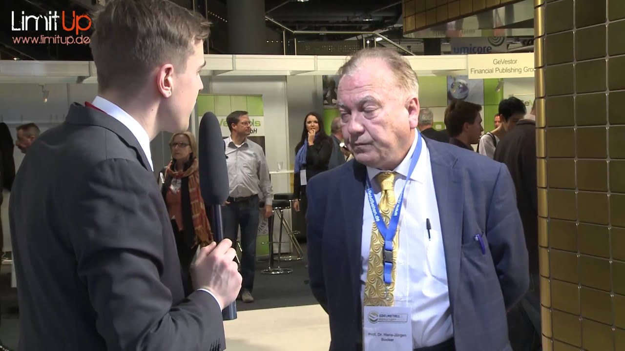Edelmetallmesse 2012: Prof. Bocker 