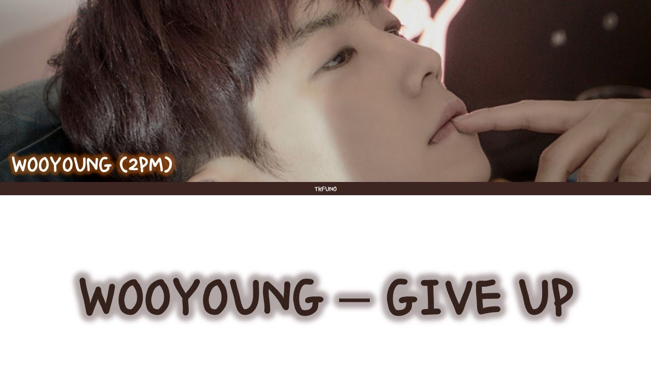 Wooyoung - Give Up (JAPANESE + ROM + ENG SUB) Color Coded Lyric