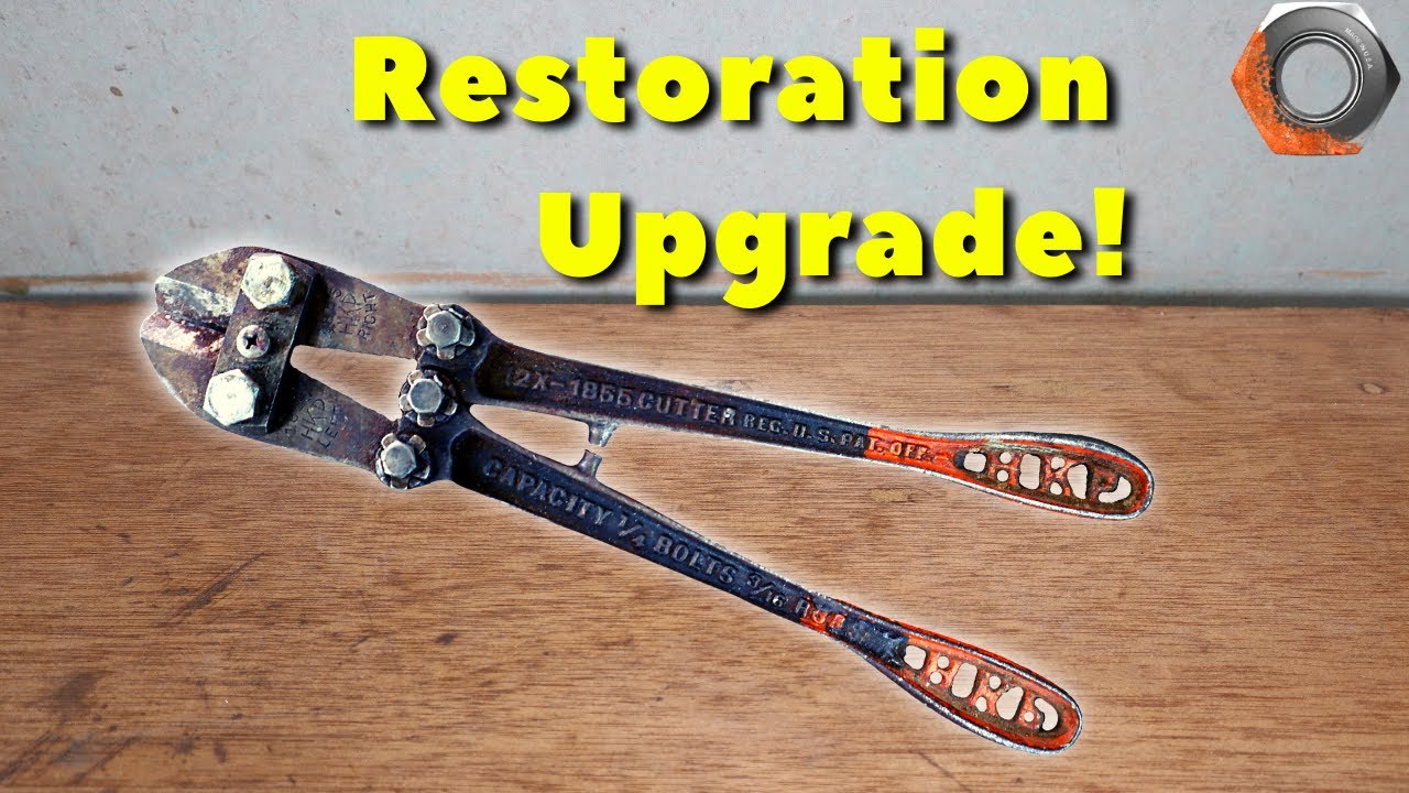 How to Restore Rusty HK Porter Cutters | Restoration Guide for Vintage Tools