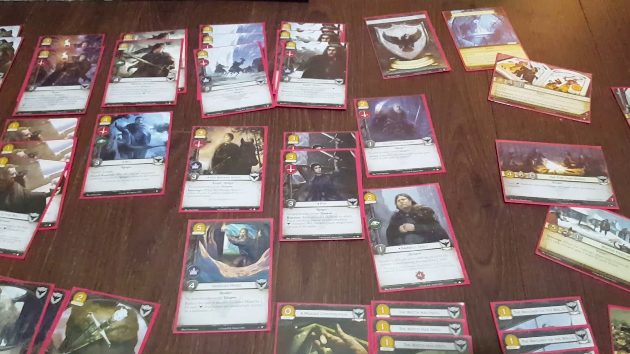 A Game Of Thrones LCG Explanation and Deck Build