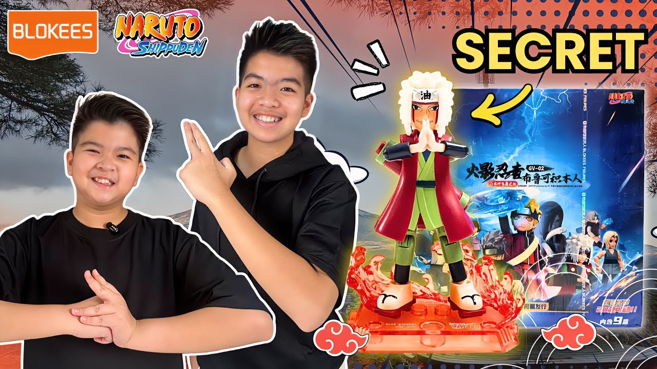 Unboxing & Building Blokees Naruto Galaxy Version 02 Blind Box Series