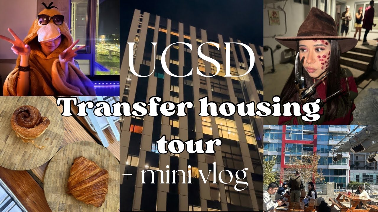 UCSD Dorm Tour | Matthew’s & new pepper canyon apartments + where to park for free