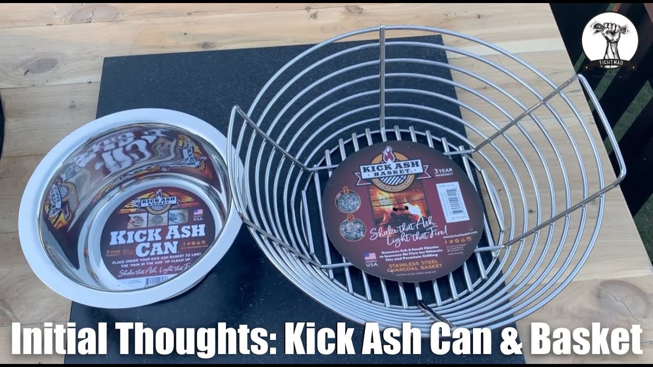 BGE Accessories: Kick Ash Basket and  Kick Ash Can