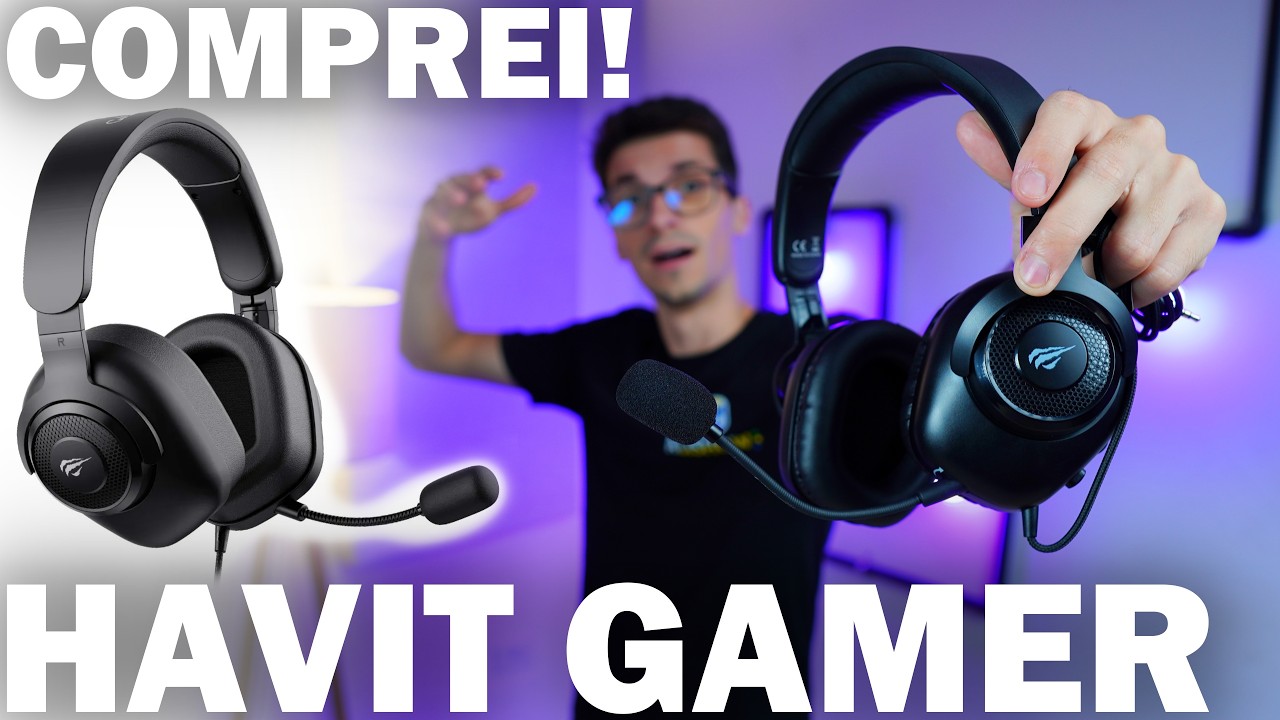 COMPREI O HEADSET HAVIT H2230D - É HEADSET GAMER CUSTO BENEFICIO?