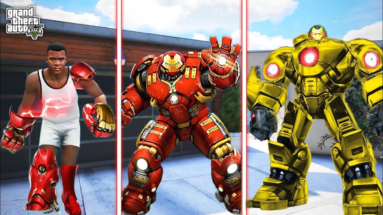 Franklin Upgrading $1 HULK BUSTER To $1,000,000,000 HULK BUSTER In GTA 5!