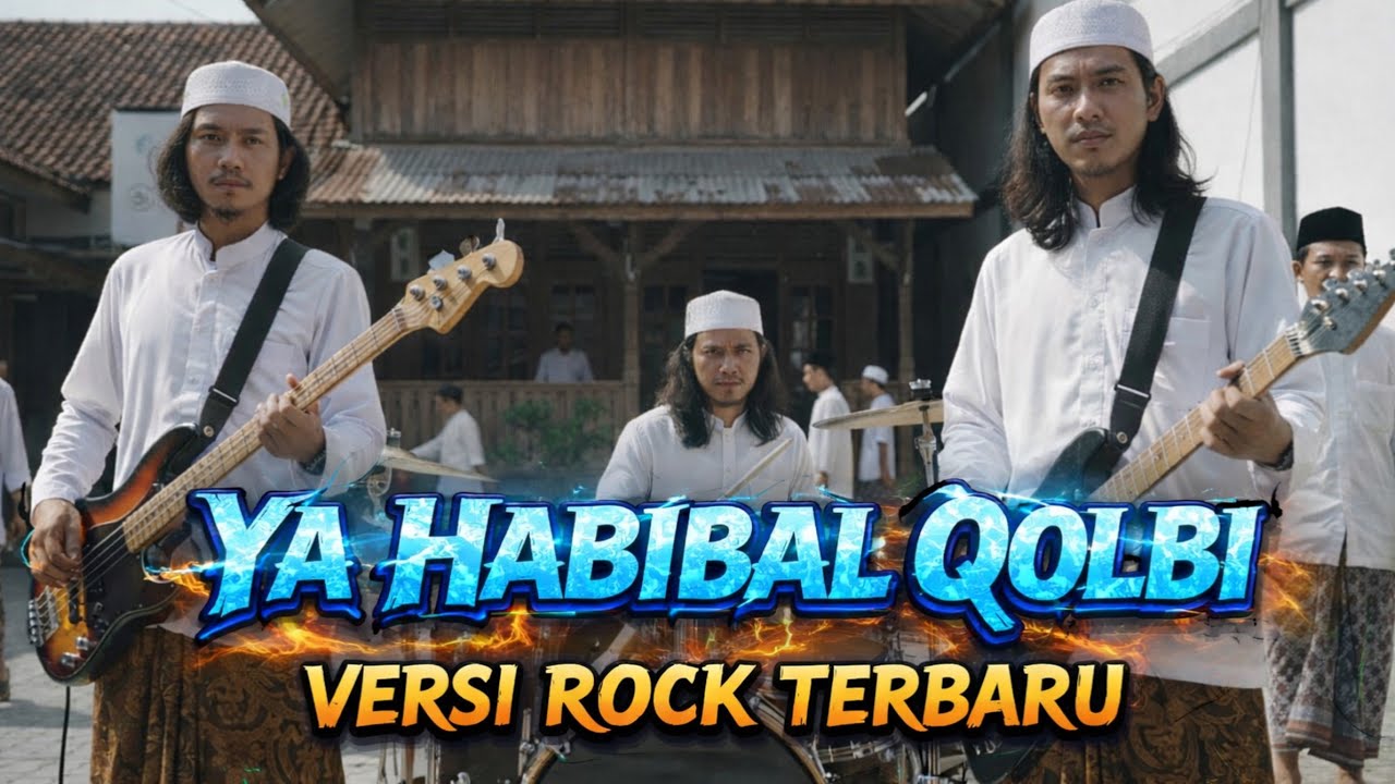 YA HABIBAL QOLBI – MODERN ROCK COVER PALING MENGGETARKAN JIWA | BLACK STRING PROJECT