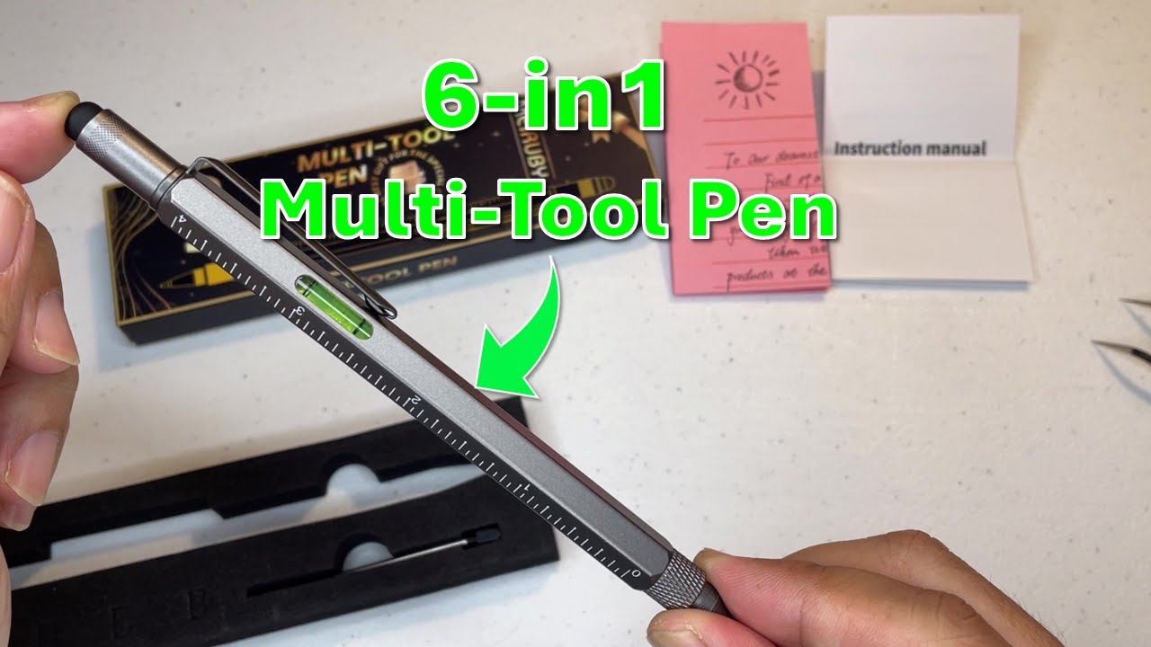 Demo 6-in-1 #Pen. Perfect Gift. Got one for myself too #ad