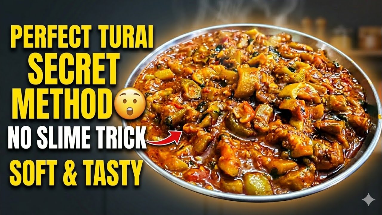 Turai Ki Sabji Recipe | Easy Ridge Gourd Curry | Healthy Indian Vegetable Dish