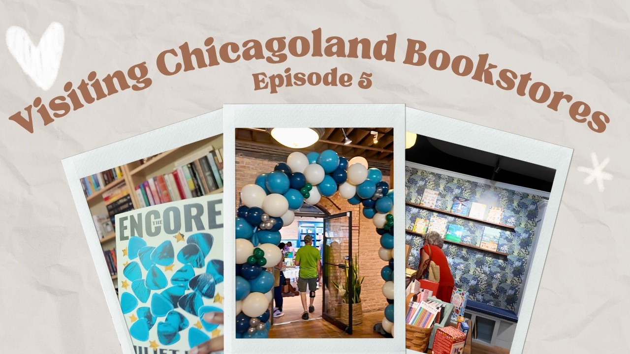 A Bookstore Grand Opening! 🎉🎉 A Yearlong Chicagoland Bookstore Crawl Project Ep. 5