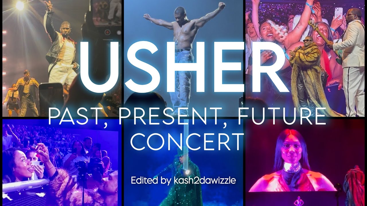 Usher #PastPresentFuture Concert at the O2, London (1/04/2025)