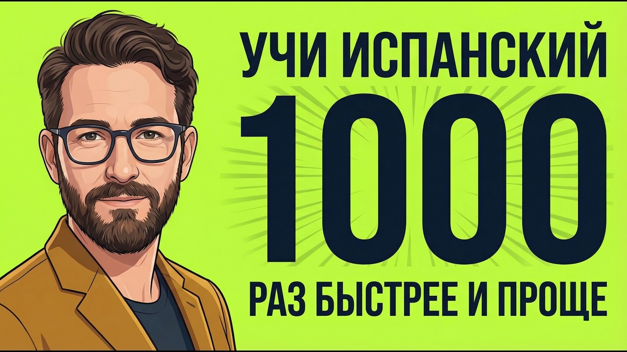 Перестань ПЕРЕВОДИТЬ В ГОЛОВЕ, учи ИСПАНСКИЙ готовыми блоками