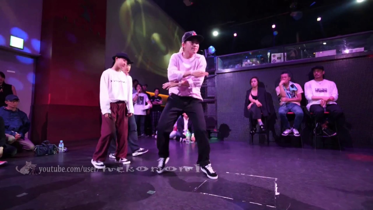 エンジェライズ(RingoWinbee Rio) vs ファンファーレ(yu-ki.☆ なつみ) BEST4 Beat Around vol.18 慶應大 ダンスサークル Revolveイベント