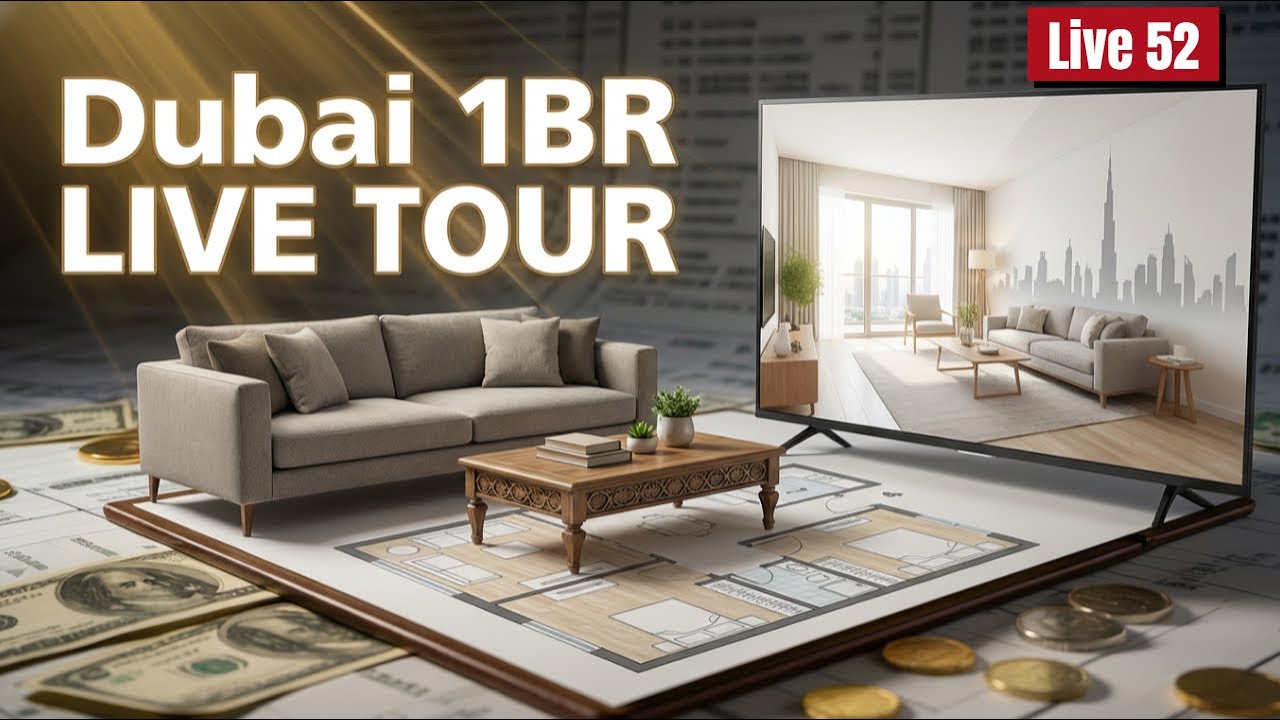 LIVE TOUR: 1BR Fully Furnished Apartment in Dubai South | Daily, Weekly, Monthly Rent