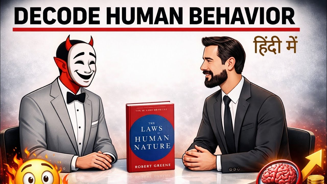 THE LAWS OF HUMAN NATURE | FULL BOOK SUMMARY IN HINDI | 