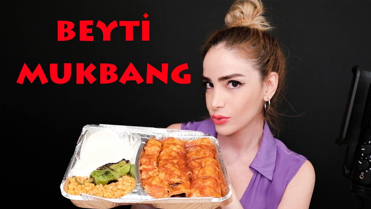 BEYTİ KEBABI MUKBANG Türkçe | YEMEK CİDDİ BİR İŞTİR