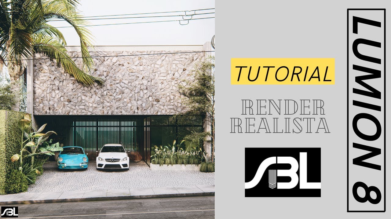 Lumion 8- Tutorial render- Foto realista #01