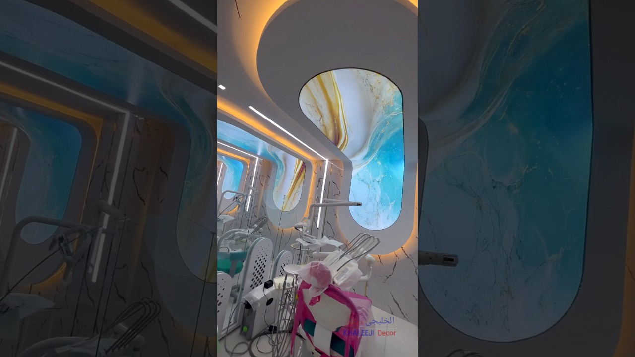stretch paper | latest decoration idea #ceiling #decoration