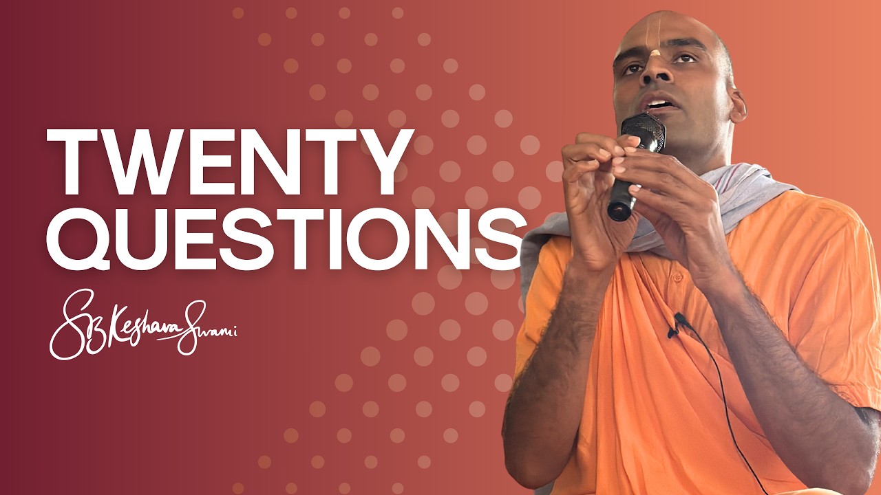 Twenty Questions | S.B. Keshava Swami in London, UK | January 2026