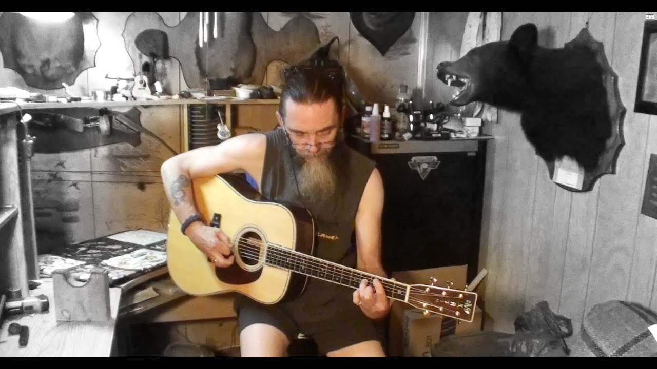 martin d42 set up and short demo