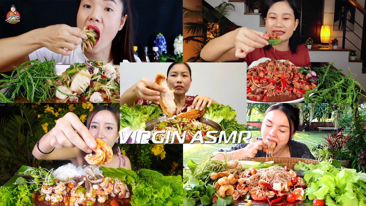 BEST THAI MUKBANGERS PART 18 I ( Tổng hợp clip những món ăn thái ngon nhất phần 18)