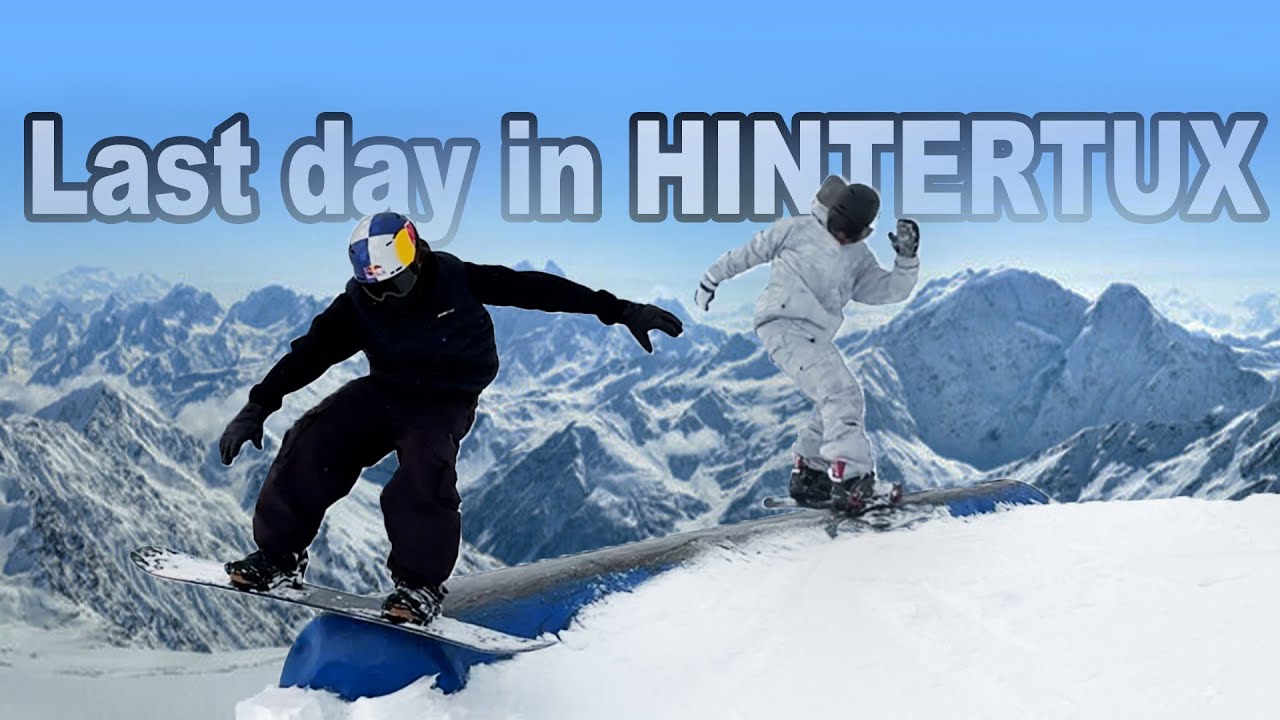 Snowboarding at Hintertux Glacier