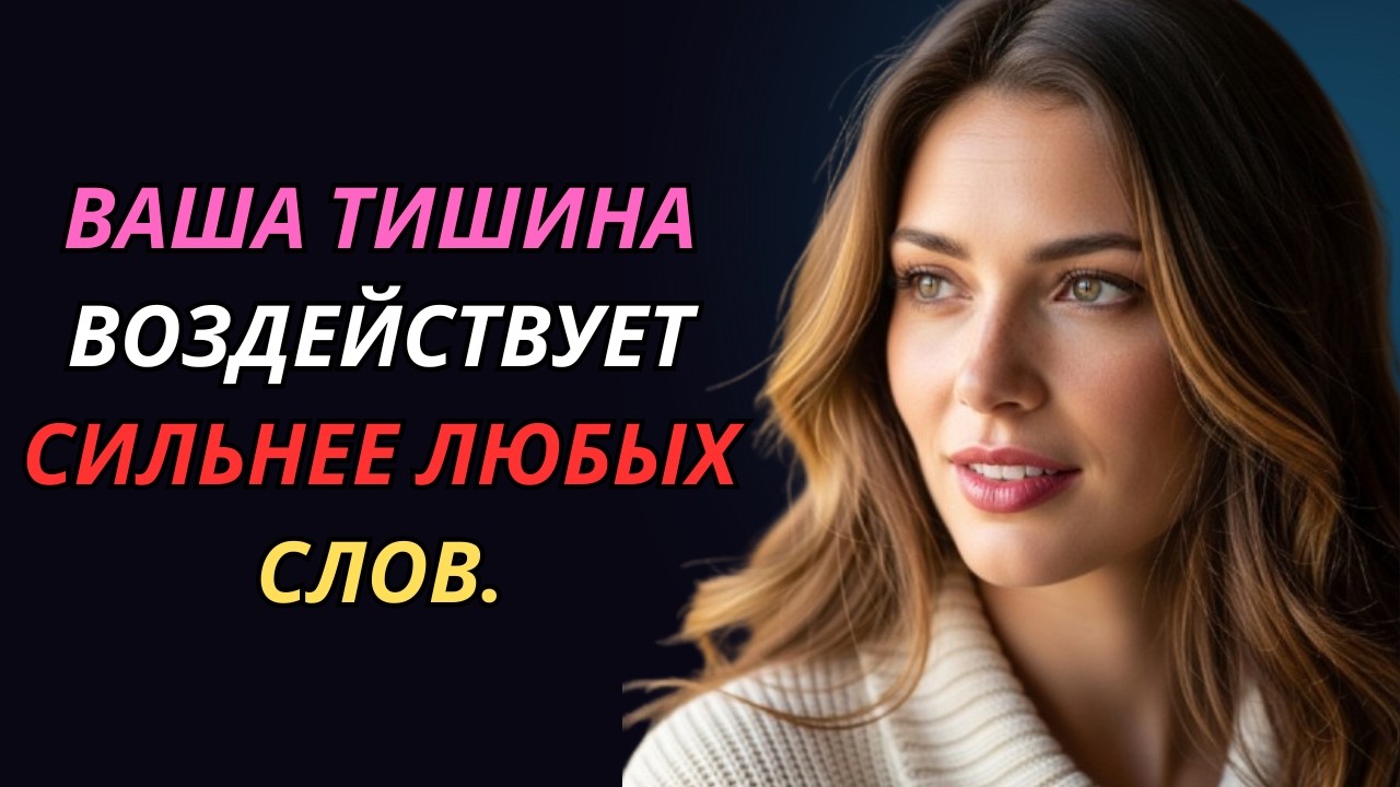 7 явных признаков того, что ваше молчание меняет её мир (и она тихо об этом сожалеет)
