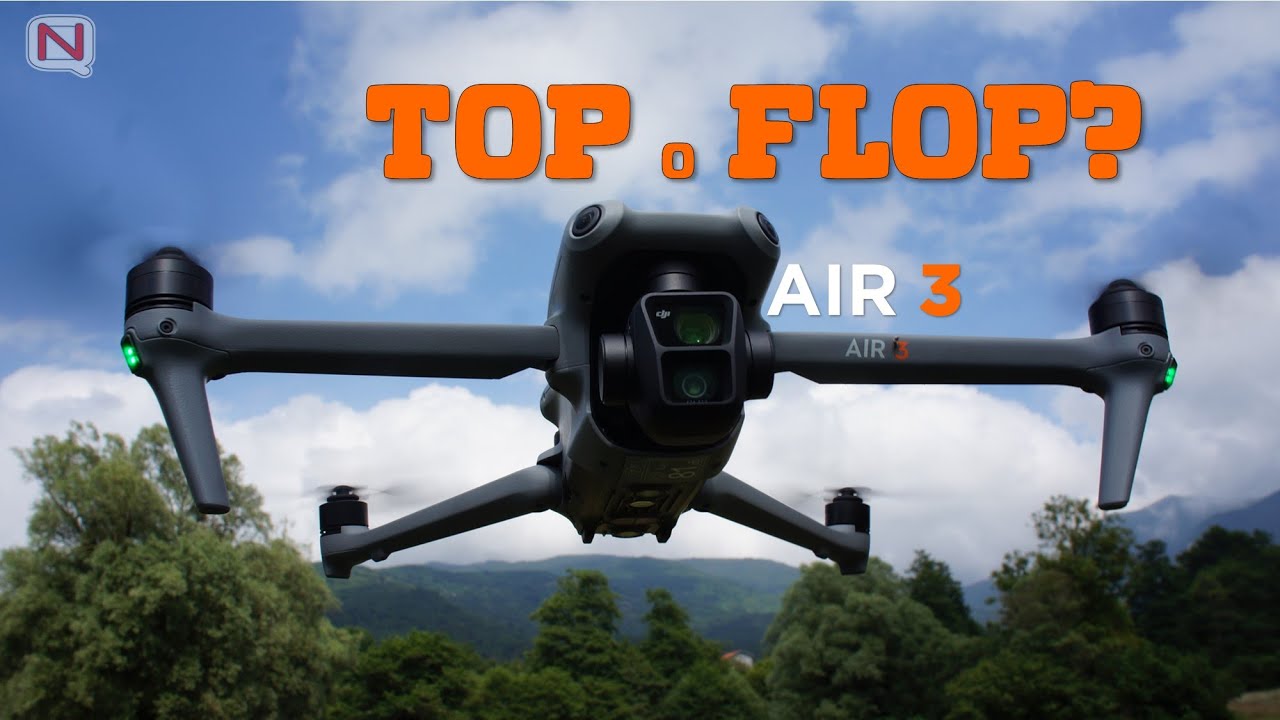 DJI AIR 3 provato in VOLO - Ecco come va il NUOVO DRONE DJI, Recensione ITA