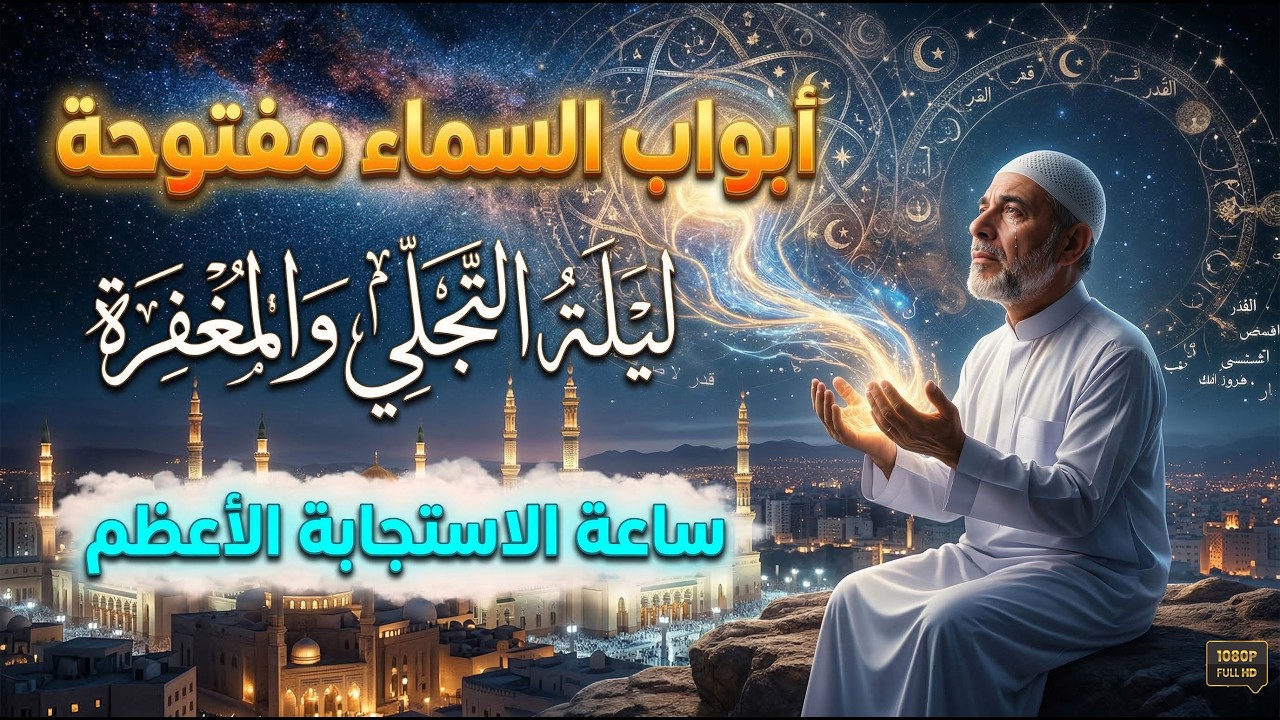 دعاء ليلة القدر 🌙 ليلة 27 | دعاء جميل جدا بصوت مبكي يهز القلوب