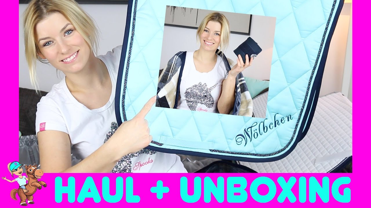 Reitsport HAUL XXL I UNBOXING I Decken, Schabracken, Pflegeprodukte für WÖLBCHEN