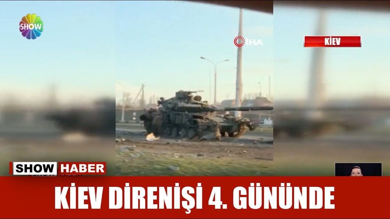 Kiev direnişi 4. gününde