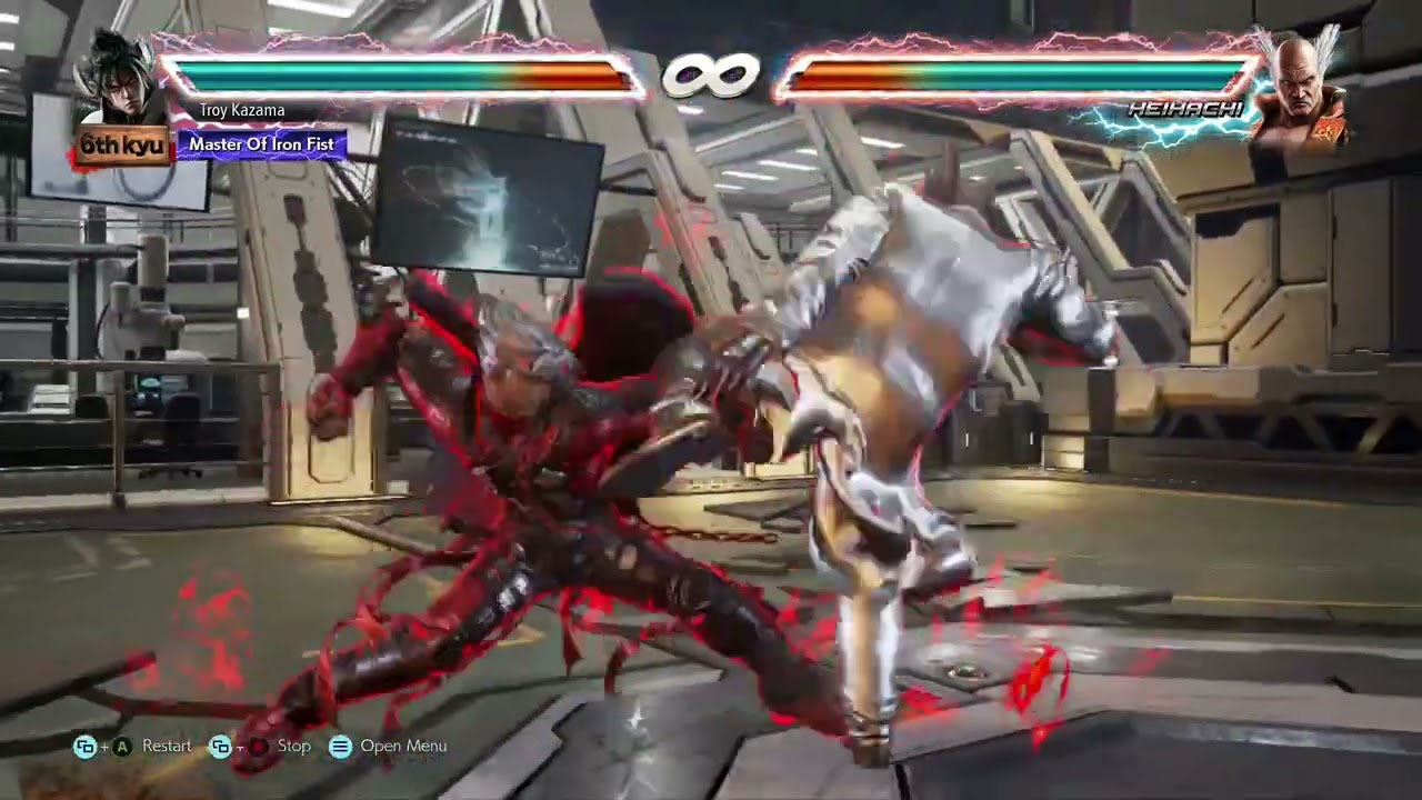 Tekken 7 Дьявол Джин против. Хейхати Мисима # 4