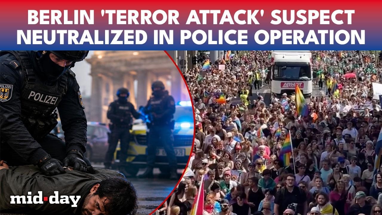 Berlin Pride Horror: Police ELIMINATE Attacker; Germany Calls it 'Islamist Terror Attack' | WATCH