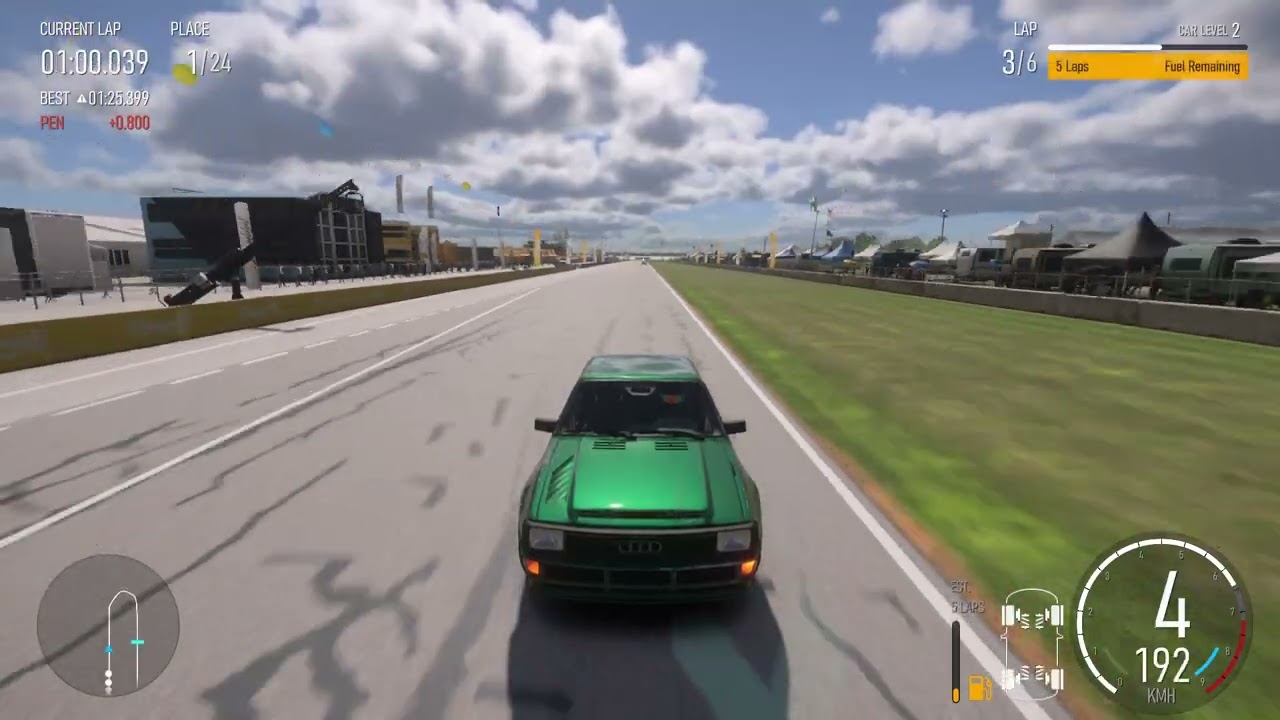 Forza Motorsport in a 1984 Audi Sport Quattro