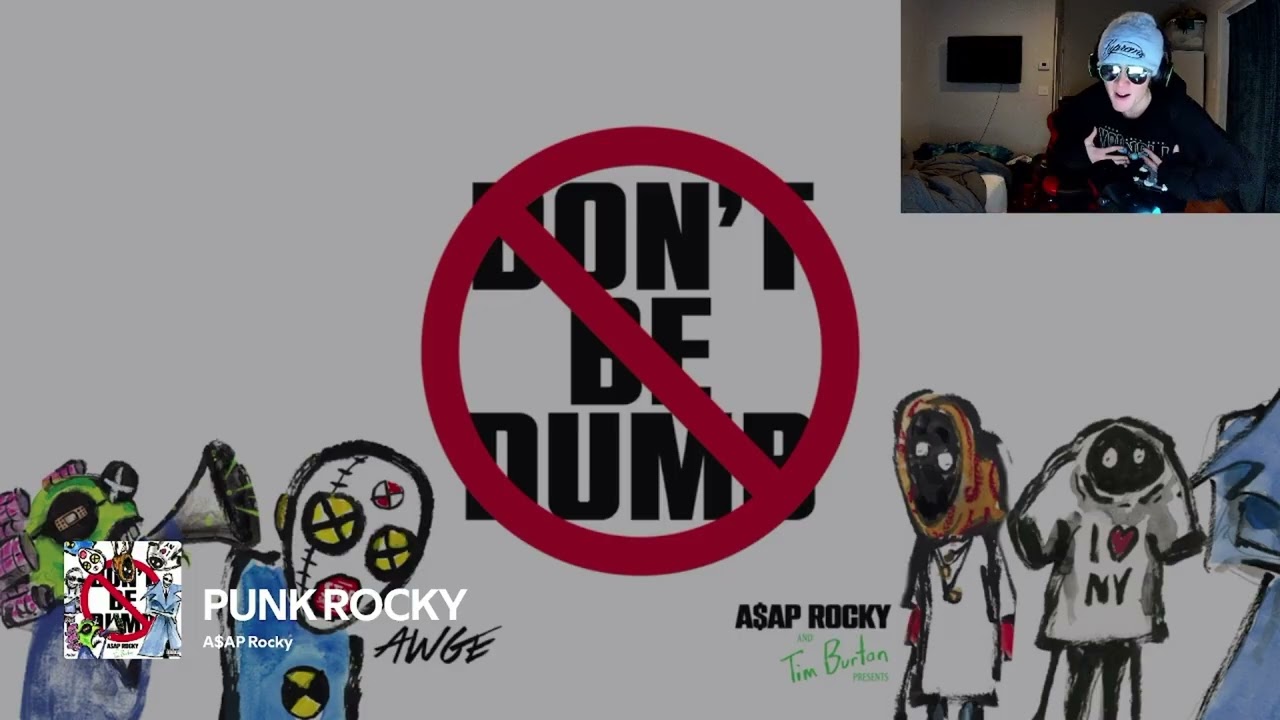 Reacting to DON'T BE DUMB by A$AP Rocky