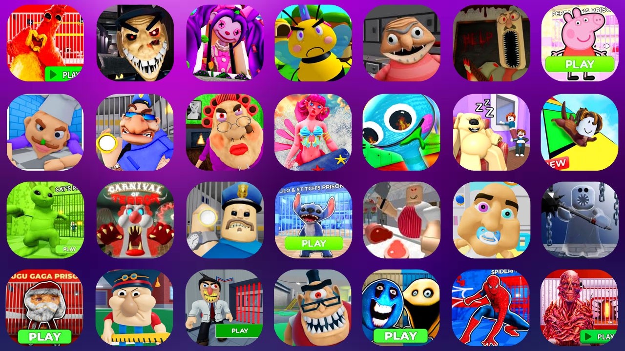 ROBLOX,CHUM CHOMPKINS PRISON,SIR SCARY'S MANSION,EVIL DOLL HOUSE,EVIL QUEEN BEE,...