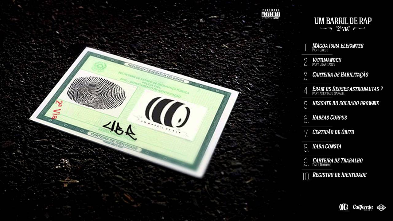 Um Barril de Rap - CD 2ªVia (Full Álbum)