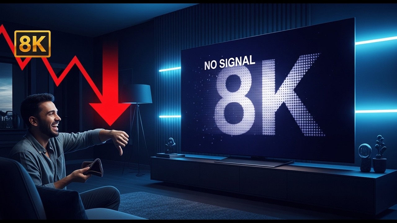 O FRACASSO DAS TVs 8K? Por que ninguém quer comprar (ou fabricar)?